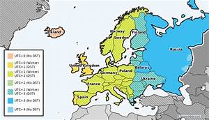 Time Zones And Dst In Europe