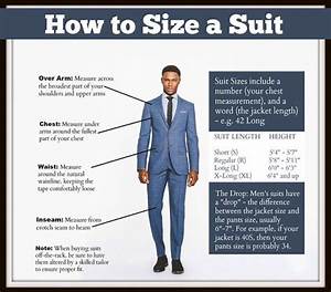 How To Measure Suit Size Men Slideshare