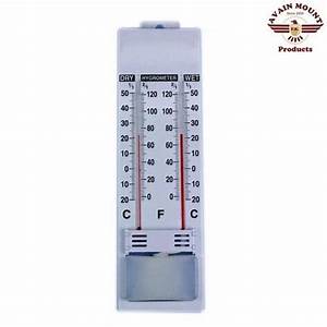 Avain Mount Plastic And Glass Dry Bulb Thermometer At Rs 89 Piece In Ambala