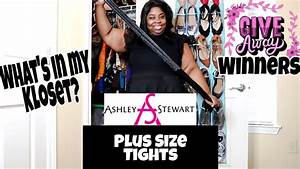  Stewart Tights Plus Size Haul Giveaway Winners Announced