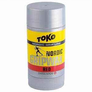 Toko Nordic Gripwax Red Rub On Wax Buy Online Bergfreunde Eu