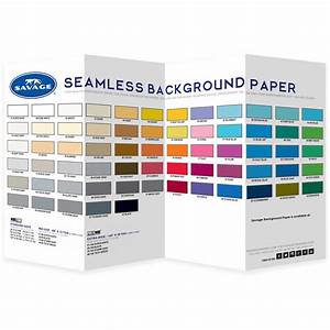 Savage Color Chart For Background Paper Cc Widetone65 B H Photo