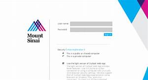 Access Mail Mountsinai Org Kb1012367 Academic It Security