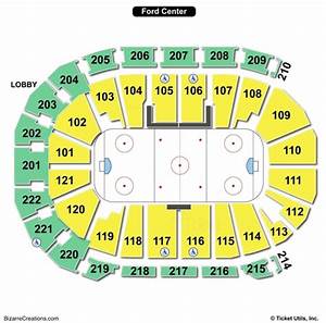 Ford Center Seating Chart With Seat Numbers Cabinets Matttroy