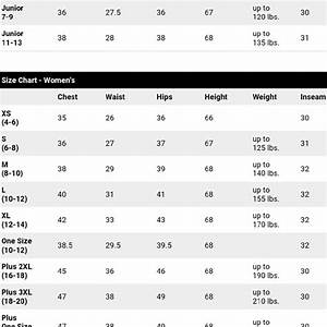 Makeup Junior Size And Womans Size Chart Poshmark
