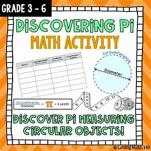 Discovering Pi Math Activity For Pi Day Math Activities Math Math