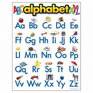 Alphabet Learning Chart 17 Quot X 22 Quot Walmart Com