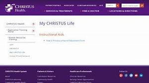 Christus Associate Portal Portal Addresources