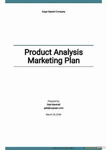 Product Analysis Marketing Plan Template Google Docs Word Apple