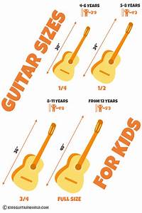 guitar sizes chart guitar lessons for kids guitar lessons guitar