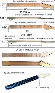Guitar Neck Thickness Chart Sites Unimi It
