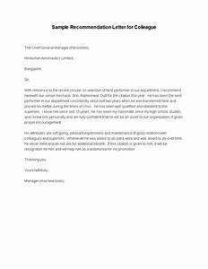 Advice Letter For Colleague Template Business Format