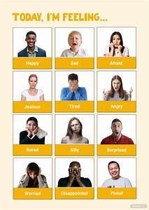 Photo Emotion Chart In Illustrator Portable Documents Download