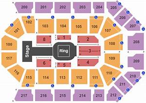 Mechanics Bank Arena Seating Chart Maps Bakersfield