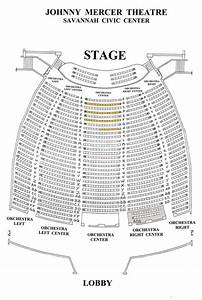 Detailed Seating Chart Johnny Mercer Theater Brokeasshome Com