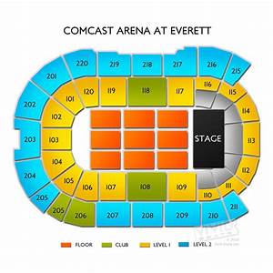 Xfinity Arena At Everett Seating Chart Vivid Seats