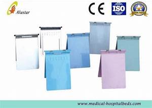 Colorful Stainless Steel Abs A4 Size Medical Chart Holder Hospital