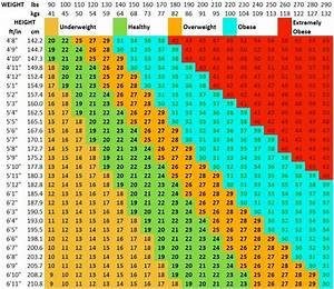 Childhood Obesity Bmi Chart