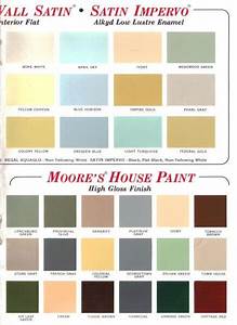 60 Colors From Benjamin Moore 39 S 1969 Paint Palette Retro Renovation