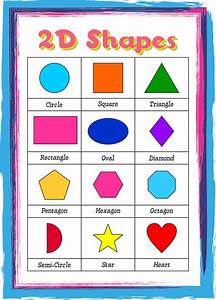 20 Printable Pictures Of Shapes Free Coloring Pages