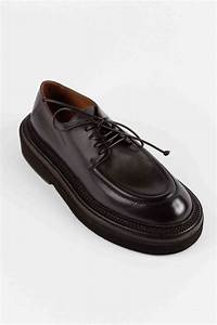 Marsèll Pollicione Derby Shoes For Women In Dark Brown Leather