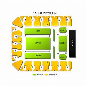 msu auditorium seating chart vivid seats