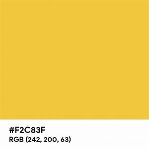 Maize Color Hex Code Is F2c83f