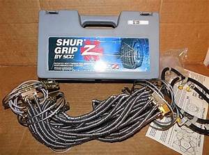 Shur Grip Z Cable Tire Snow Chains Stock Sz339 Never Used Made