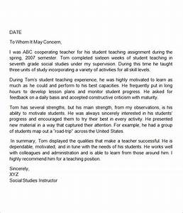 Sample Letter Of Recommendation Colleague Contoh 36