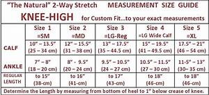 Dvt Compression Hose Carolon Support Knee High 39 S