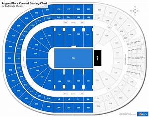 Rogers Place Concert Seating Chart Rateyourseats Com