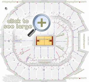 Charlotte Spectrum Center Seat Row Numbers Detailed Seating Chart