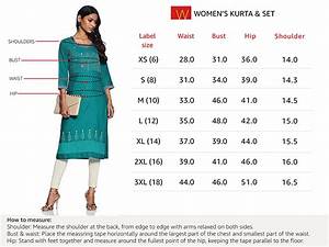 Buy W For Woman Women 39 S Satin Straight Kurta 16aus11171 57776 6 Green