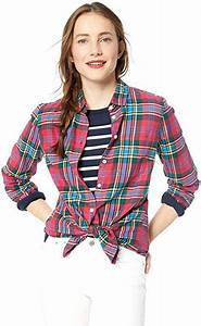 j crew mercantile women 39 s flannel shirt berry blue green s at amazon