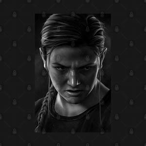 The Last Of Us Part Ii Abby Portrait Illustration The Last Of Us