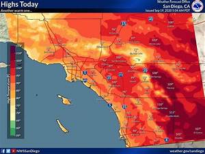 Warm Weather Clear Skies Expected Across San Diego County Village News