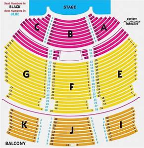 Seating Map For The Royal Albert Theatre In Ottawa Canada With Seats
