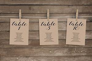 Seating Chart Cards Template Free Printable Templates