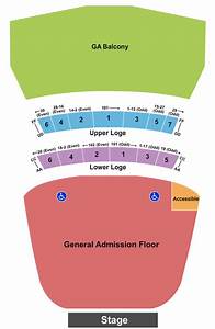 Warfield Tickets Seating Chart Event Tickets Center