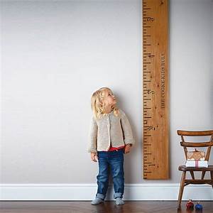 Personalised Wooden Ruler Height Chart 39 Kids Rule 39 By Lovestruck