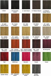 Hair Color Chart Hair Color Chart Dyed Hair Cool Hair Color