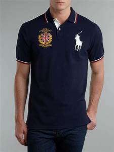 Ralph Golf The Open Badge Polo Shirt In Blue For Men Lyst
