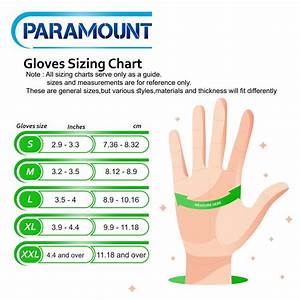 Nitrile Glove Size Chart Ubicaciondepersonas Cdmx Gob Mx