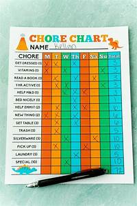 Pin On Chore Chart Kids