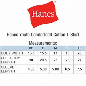 Printed Hanes Heavyweight Comfort Soft Youth T Shirts 5480 Discountmugs