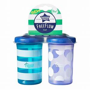 2 Pack Tommee Tippee Free Flow Cup 10 Ounce 2 Count 9m Green