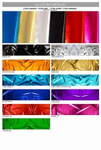 Lycra Lame Color Charts For Dance Clothing Studiodanza