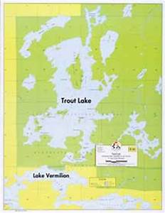 E 16 Trout Lake Hydrographic Fisher Maps