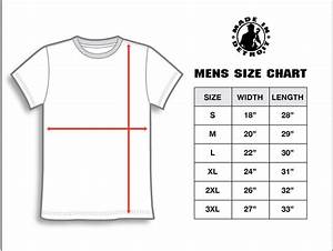 Men 39 S Size Chart Made In Detroit
