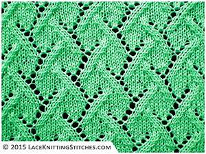 Lace Chart 9 Lace Knitting Stitches